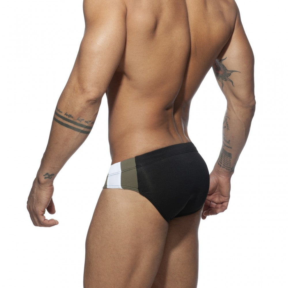 STRIPES BASIC SWIM BRIEF