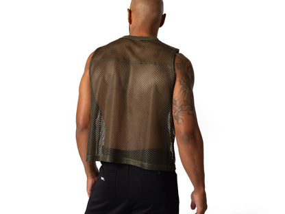 BIKE SLEEVELESS MESH PRACTICE JERSEY