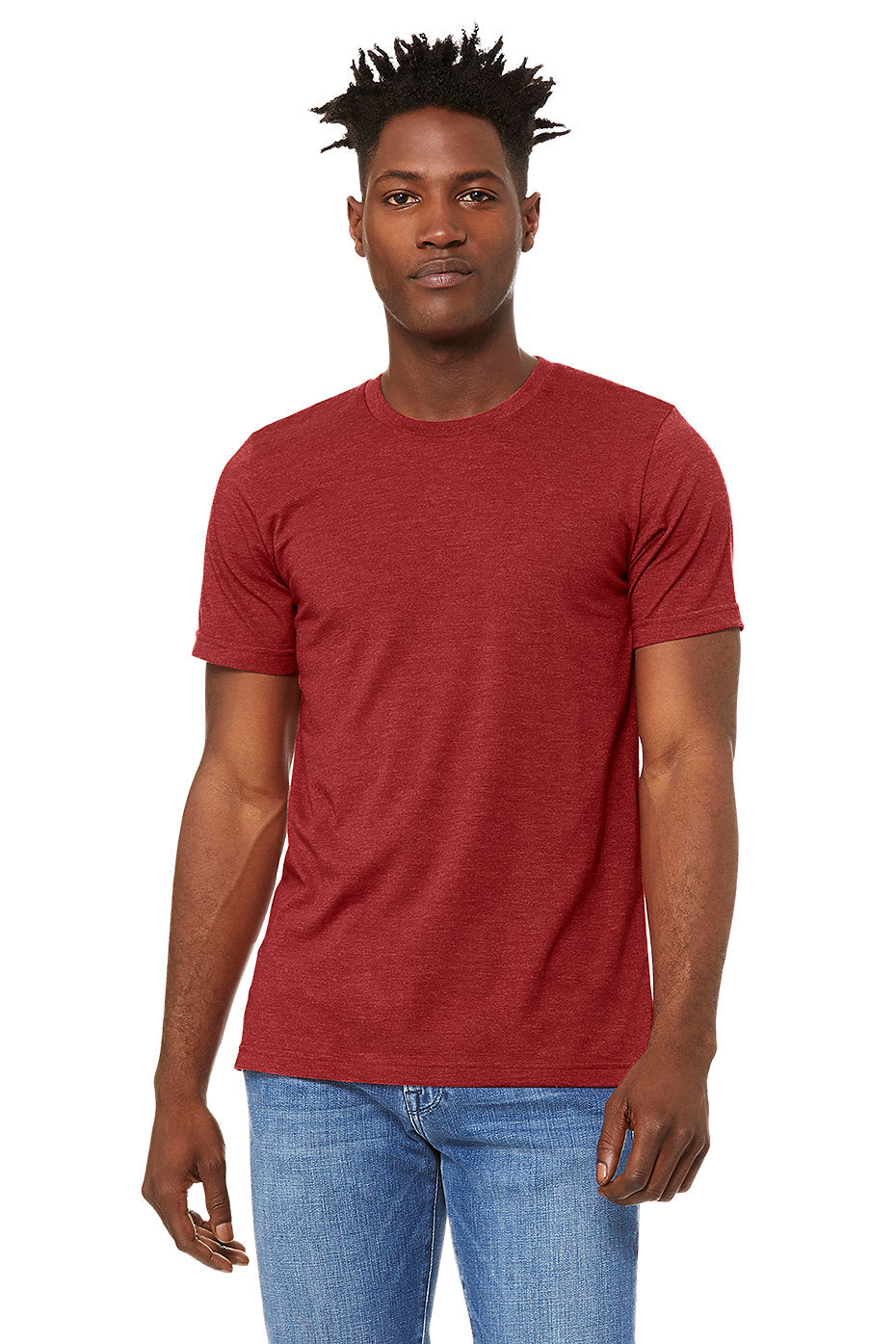 BELLA + CANVAS HEATHER T-SHIRT