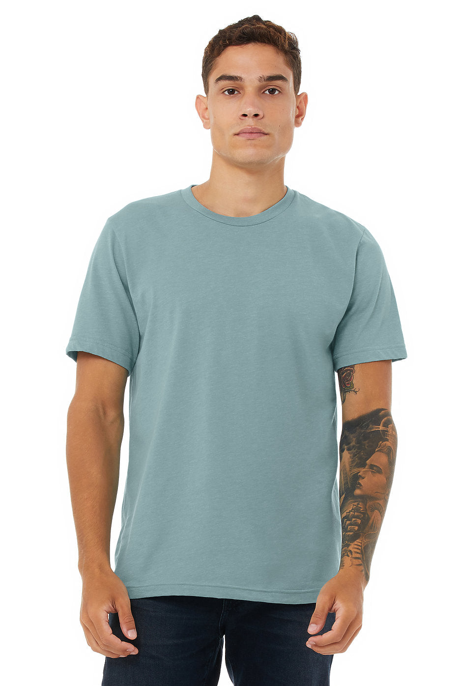 BELLA + CANVAS HEATHER T-SHIRT