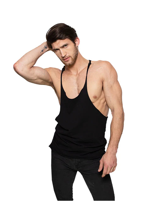 Y.M.L.A. CALIFORNIA GYM GEAR STRING TANK TOP