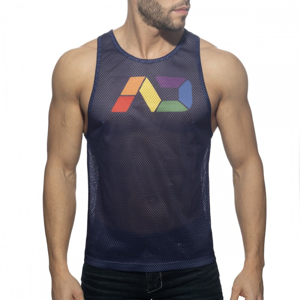 AD RAINBOW TANK TOP