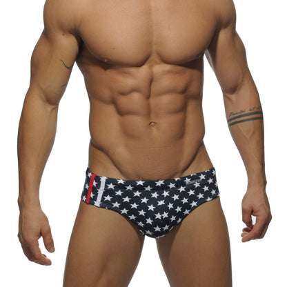 STAR PRINTED SPORT STRIPE BRIEF