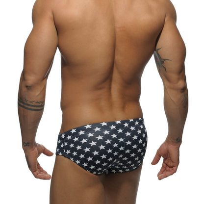 STAR PRINTED SPORT STRIPE BRIEF