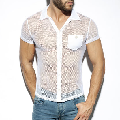 MESH SHORT SLEEVES SHIRT