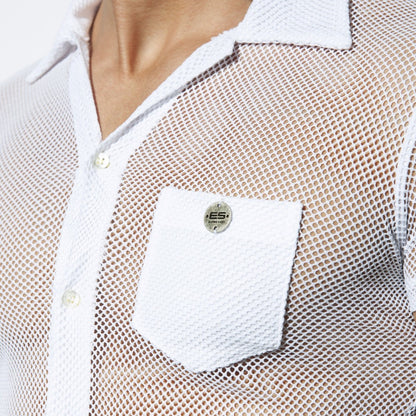 MESH SHORT SLEEVES SHIRT
