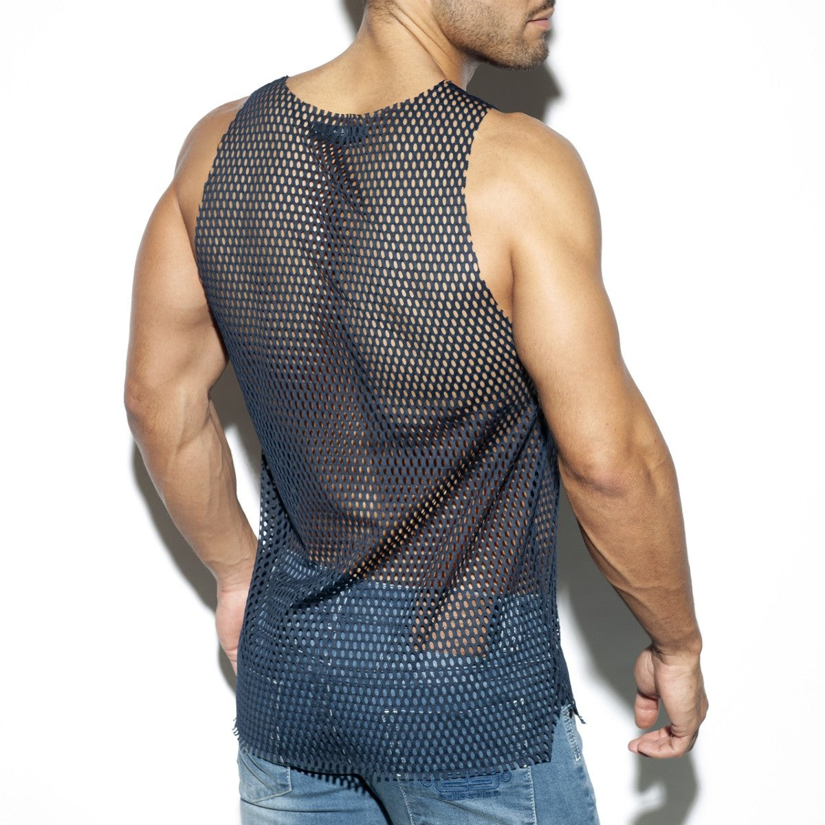 OPEN MESH TANK TOP