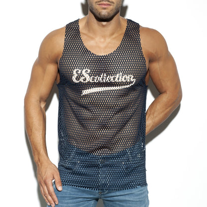 OPEN MESH TANK TOP